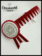 Champions Choice Bridle Accessories Cob / Red/White Champion Choice Browbands