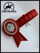 Champions Choice Bridle Accessories Full/15.5in / Red Champion Choice Browband