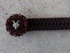 Champions Choice Bridle Accessories Full/15in / Brown/Silver Fox Champion Choice Browband Hunter
