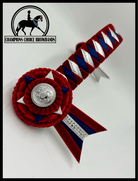 Champions Choice Bridle Accessories Pony / Red/Navy/White Champion Choice Browbands