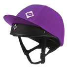 Charles Owen Helmet Accessories Purple Charles Owen Helmet Cover Lycra Silk