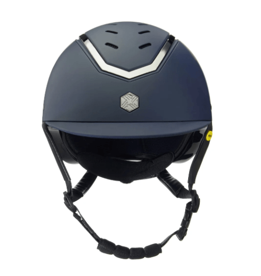 Charles Owen Helmets Medium 55-58cm / Navy Matte/Pewter Charles Owen Helmet Kylo Navy Matte/Pewter with MIPS