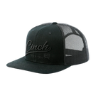 Cinch Caps Black Cinch Cap Trucker Logo