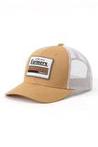 Cinch Caps Brown/White Cinch Cap Trucker Flexifit Logo