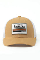 Cinch Caps Brown/White Cinch Cap Trucker Flexifit Logo