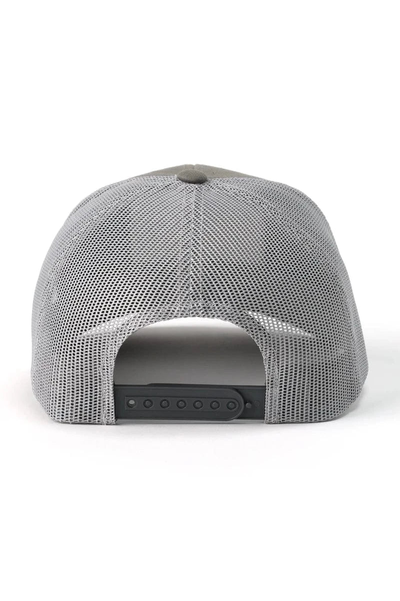 Cinch Caps Grey Cinch Cap Trucker Logo