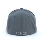 Cinch Caps L/XL / Grey Cinch Cap Flexifit Logo Flag