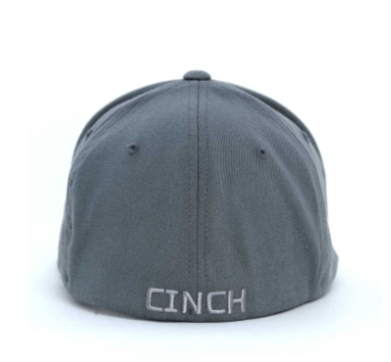 Cinch Caps L/XL / Grey Cinch Cap Flexifit Logo Flag