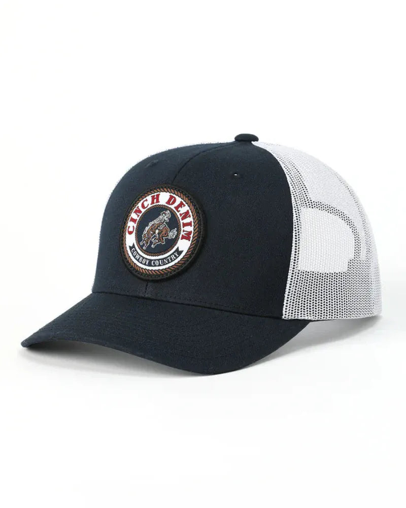 Cinch Caps OSFA / Navy Cinch Cap Mens Trucker Mid Profile