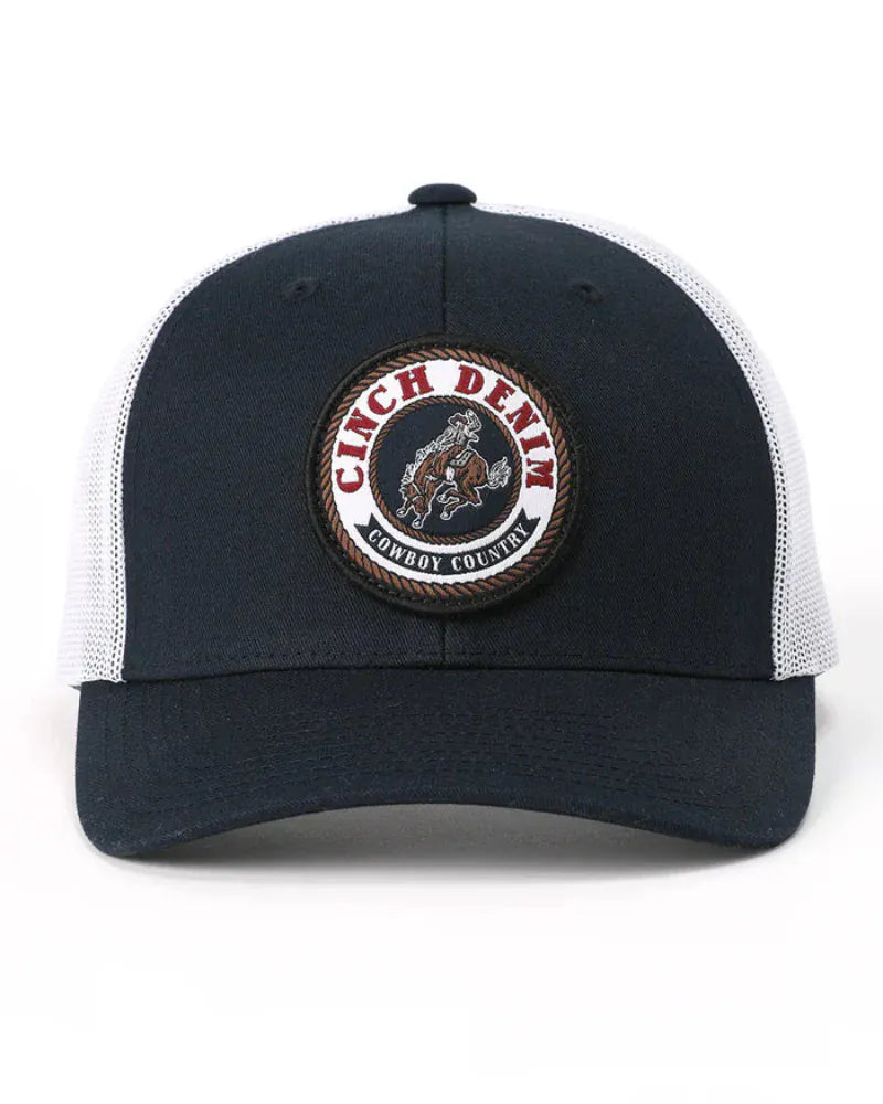 Cinch Caps OSFA / Navy Cinch Cap Mens Trucker Mid Profile