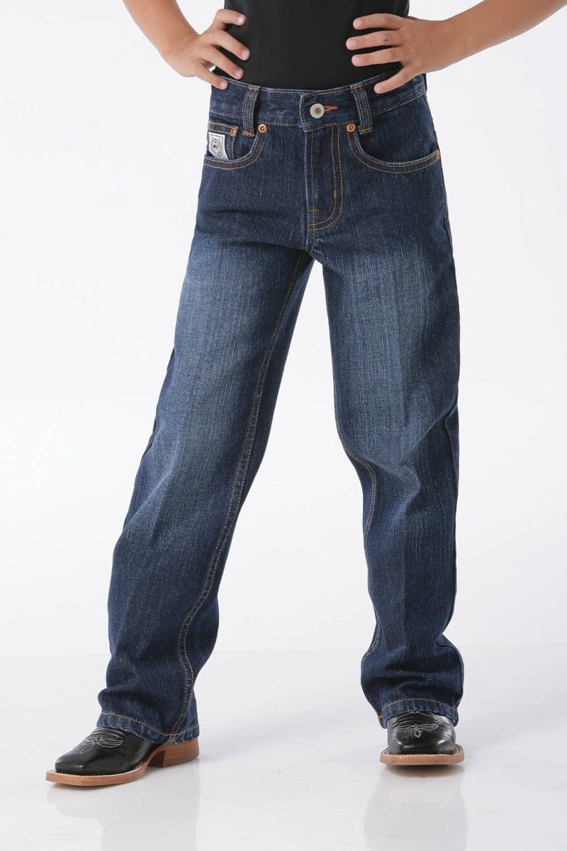 Cinch Kids Jeans 10S Cinch Boys White Label Jeans Dark Slim Fit (MB12841002)