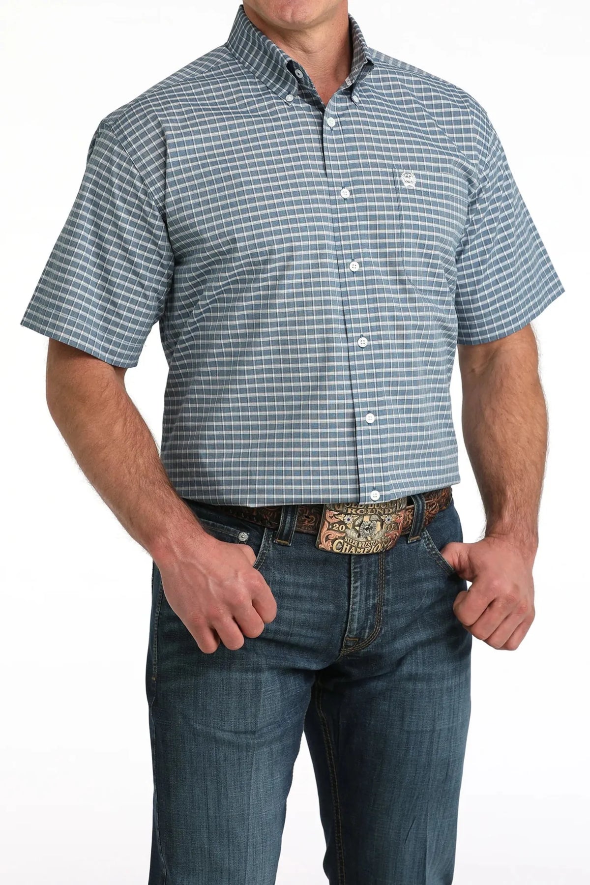 Cinch Mens Shirts Cinch Shirt Mens Cotton Check