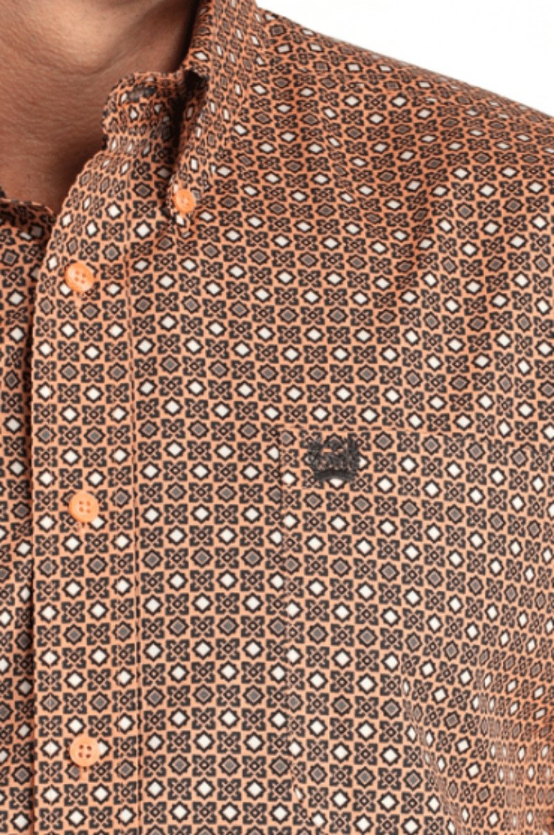 Cinch Mens Shirts Cinch Shirt Mens Geometric Print