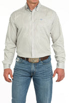 Cinch Mens Shirts S / Cream Cinch Shirt Mens Stripe