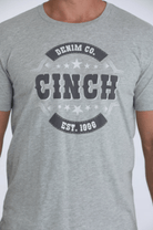 Cinch Mens Shirts S / Grey Cinch Tee Mens Denim Co