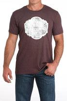 Cinch Mens Shirts S / Purple Cinch Tee Mens Logo