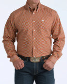 Cinch Mens Shirts XS / Brown Cinch Shirt Mens Classic Fit