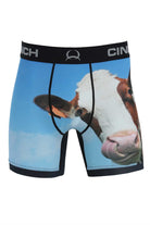 Cinch Mens Shorts S Cinch Boxer Brief Funny Cow