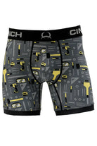 Cinch Mens Shorts S / Grey Cinch Boxer Brief Mens Tools