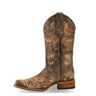 Circle G Womens Boots - Shoes Circle G Boots Womens Dragonfly Embroidery Square Toe