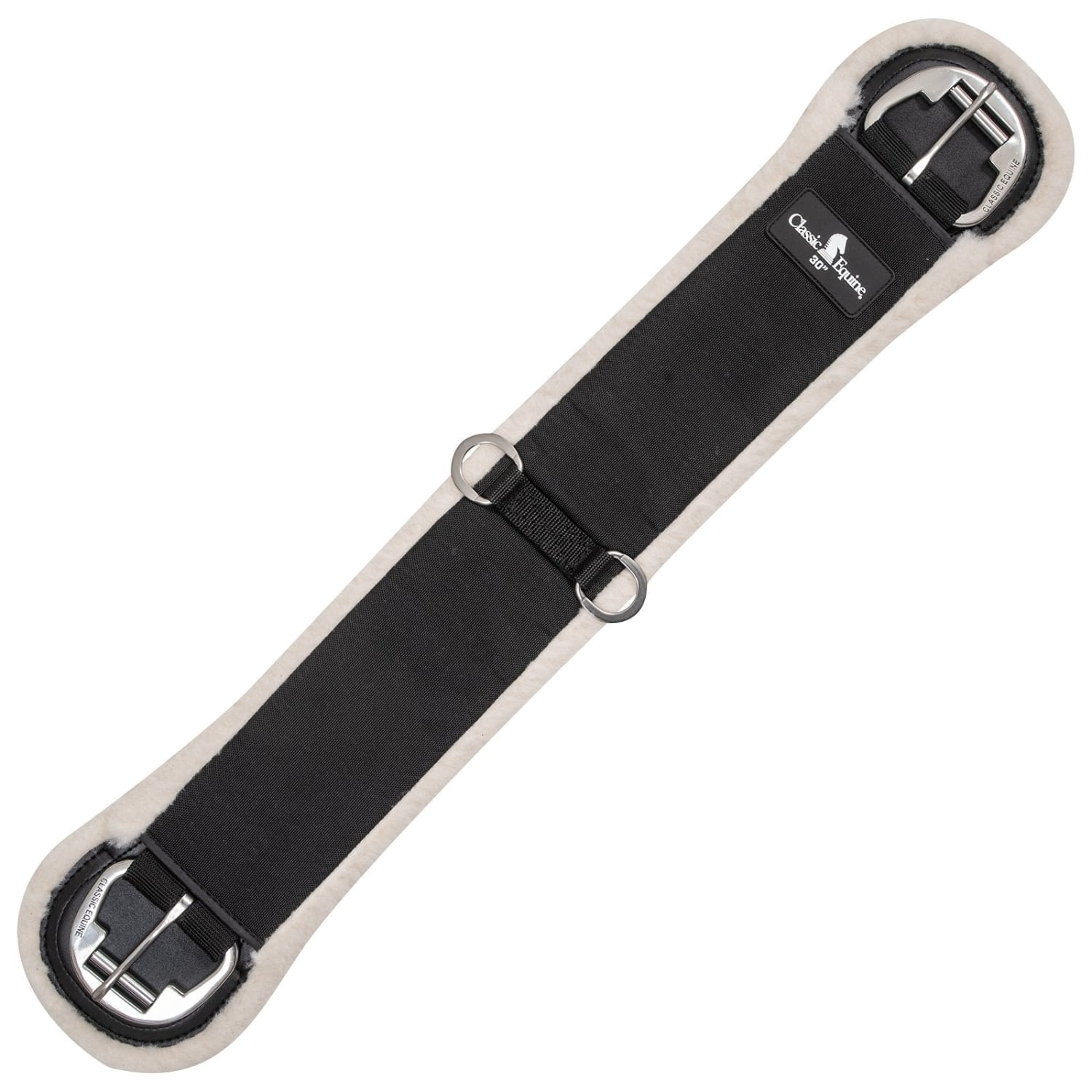 Classic Equine Girths 28in Classic Equine Cinch Straight SensorFlex with Fleece