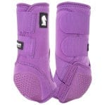 Classic Equine Horse Boots - Bandages M / Violet Classic Equine Legacy Flexion Boots Hind