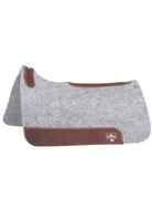 Classic Equine Saddle Pads Western 1in / Grey Classic Equine Saddle Pad Blended Felt Contoured