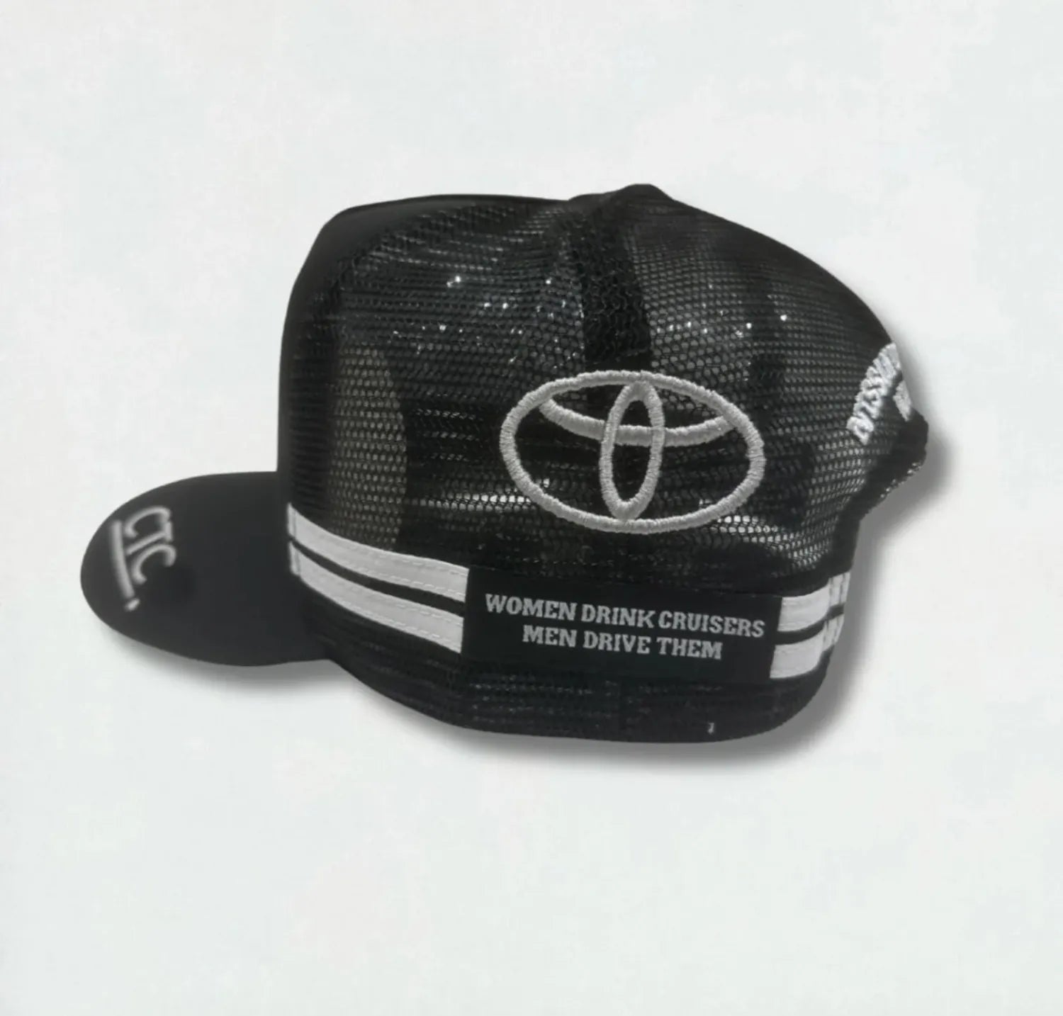 Country Trucker Caps Caps Black/White CTC Cap Trucker Cruiser County 79 OG