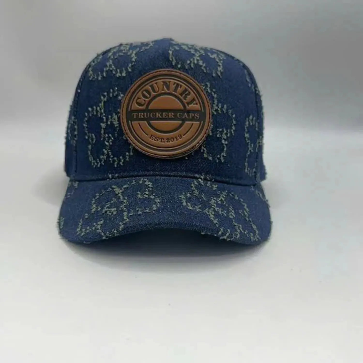 Country Trucker Caps Caps Denim CTC Cap Trucker Denim Flower