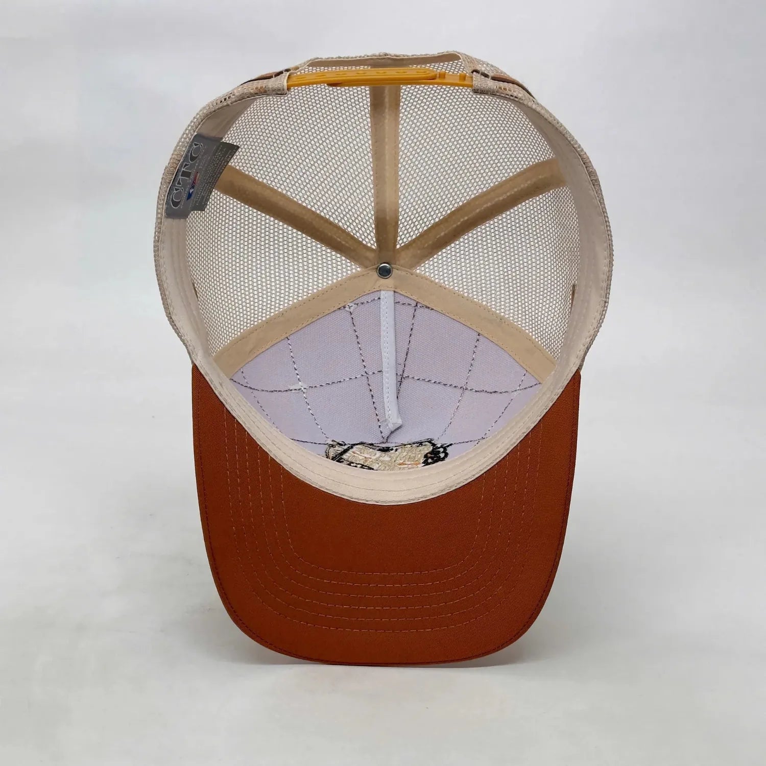 Country Trucker Caps Caps Rust/Beige CTC Cap Trucker Don't Tempt Me