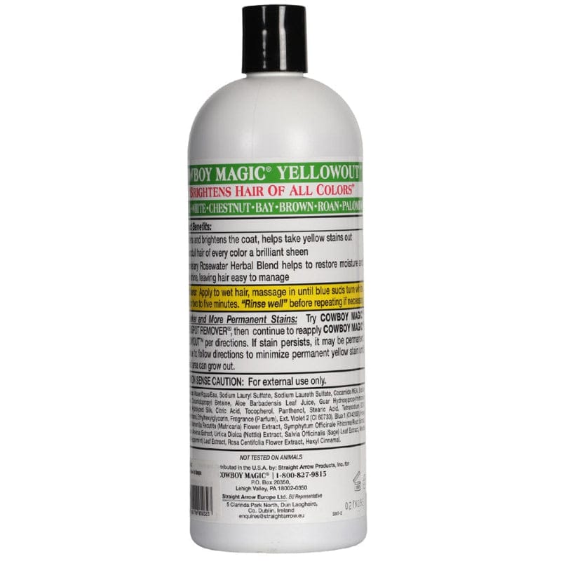 Cowboy Magic Vet - Feed Cowboy Magic Yellow Out Stain Remover Shampoo