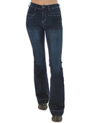 Cowgirl Tuff Womens Jeans Cowgirl Tuff Jeans Womens Purple Bootstitch Trouser High Rise
