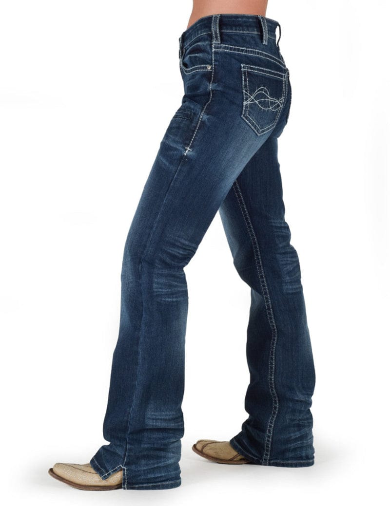 Cowgirl Tuff Womens Jeans Cowgirl Tuff Jeans Womens Summit White Natural Waist