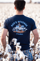 Crowbar Mens Shirts L / Navy Crowbar Tee Mens Roos Revenge