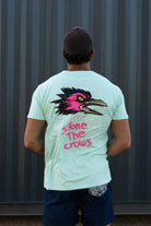 Crowbar Mens Shirts M / Misty Jade Crowbar Tee Mens Stone the Crows