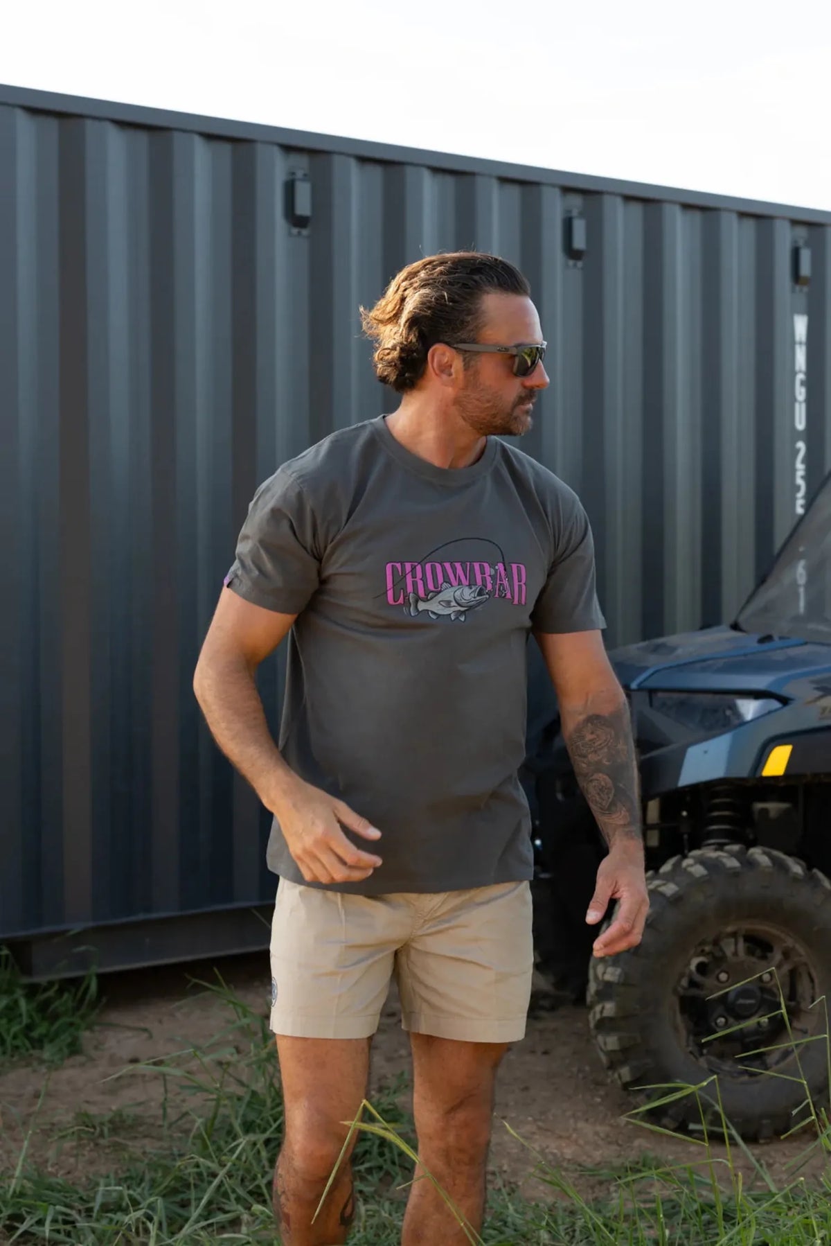 Crowbar Mens Shirts XL / Raven Crowbar Tee Mens Barra