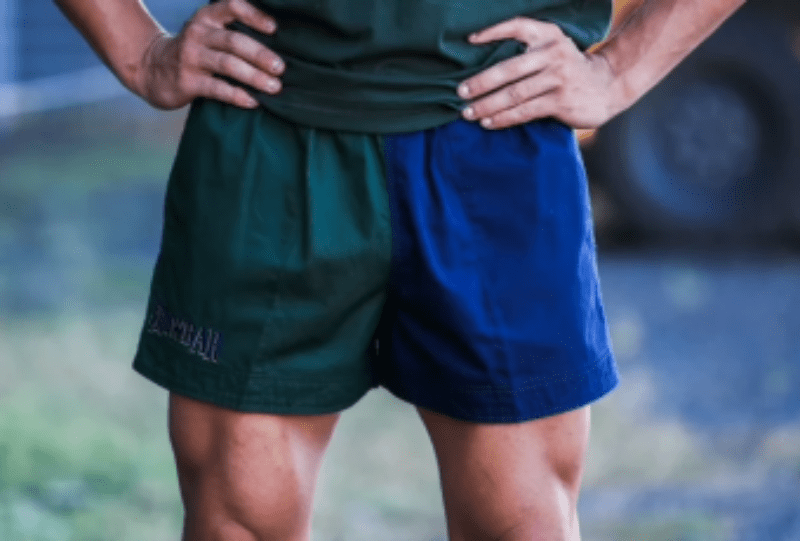 Crowbar Mens Shorts 30in / Heritage Green/Navy Crowbar Shorts Mens Pauly Harlequin