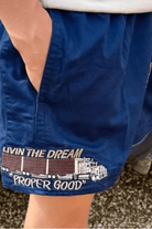 Crowbar Mens Shorts 30in / Navy/Road Train Crowbar Shorts Mens Road Train Proper Good