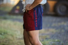 Crowbar Mens Shorts Crowbar Shorts Mens Pauly Harlequin Drill