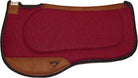 Diamond Wool Saddle Pads Western 1/2 inch / Burgundy Diamond Wool Endurance Pad 1/2 Inch