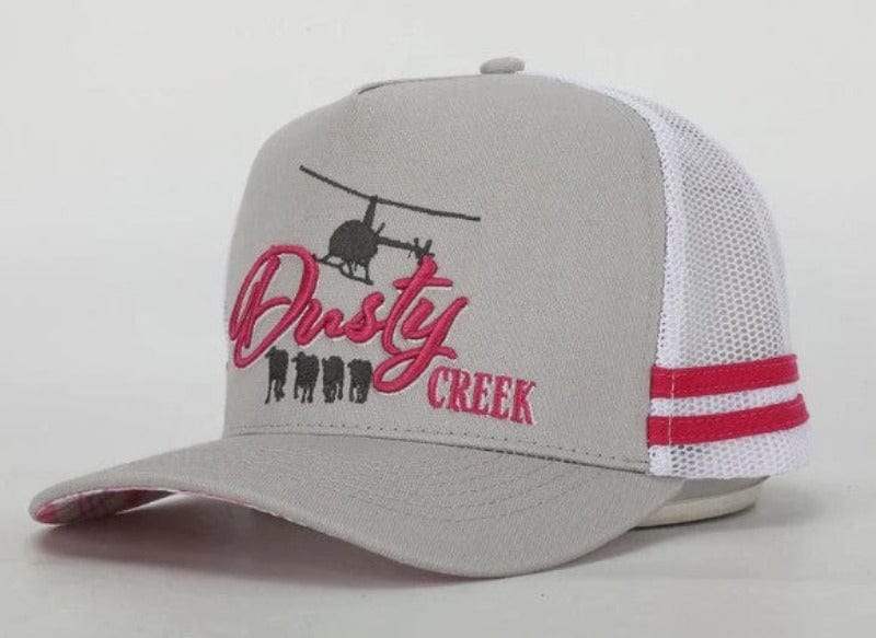 Dusty Creek Caps Dusty Creek Cap Northern Muster Pink Silver (CAPNORMUSTPINKSIL)