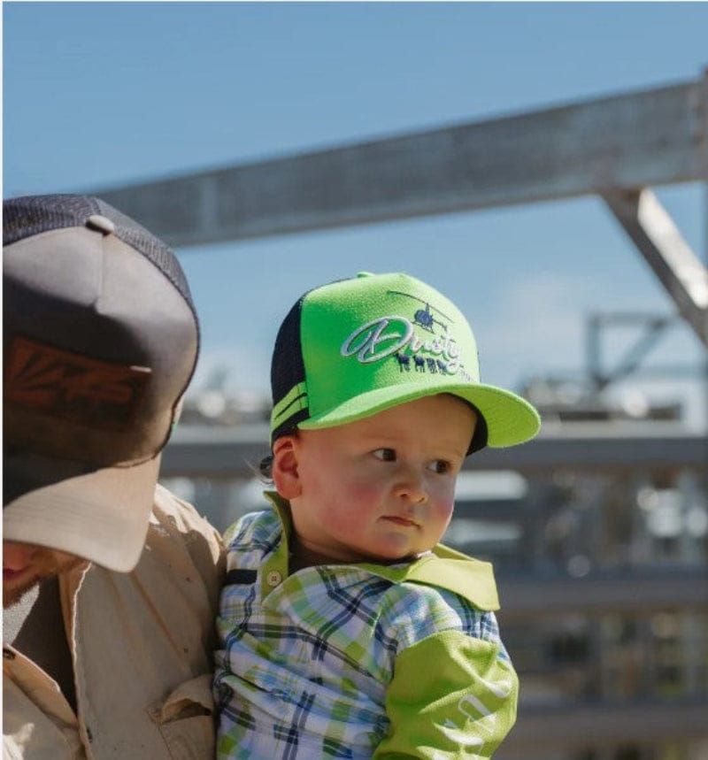 Dusty Creek Caps Green Dusty Creek Cap Kids Trucker