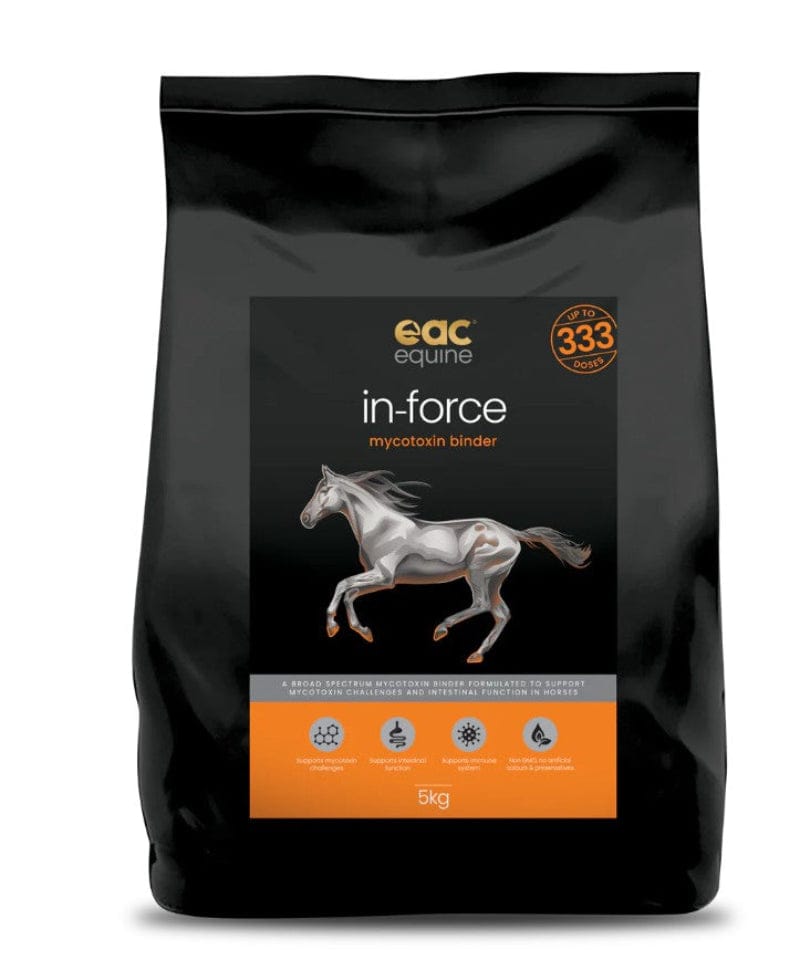 EAC Animal Care Vet - Feed 5KG EAC in Force Mycotoxin Binder for Horses