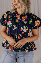 ELJAY Womens Shirts Eljay Top Womens Oriel Azure