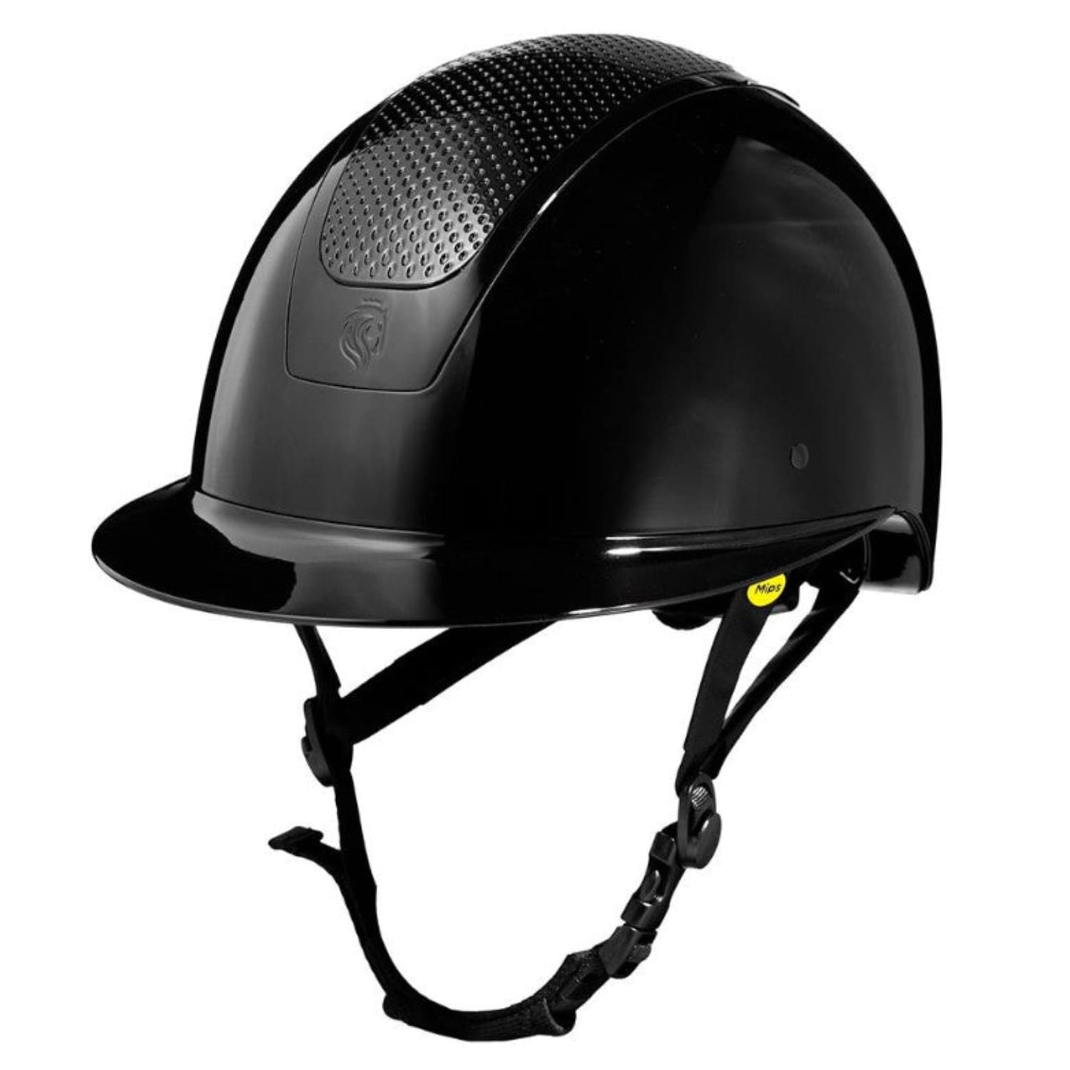 Equinavia Helmets L 58-60cm / Black/Black Equinavia Helmet MIPS Crown Glossy