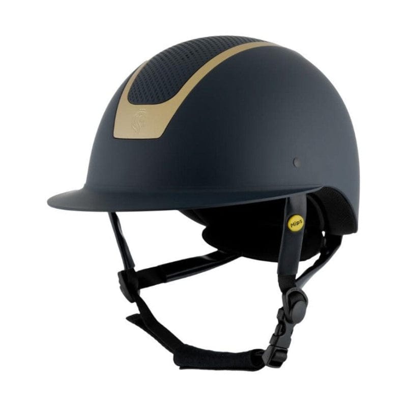 Equinavia Helmets L 58-60cm / Navy/Gold Equinavia Helmet Crown MIPS