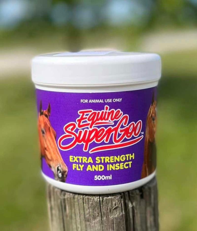 Equine Super Goo Vet & Feed 500ML Equine Super Goo Extra Strength Repellant Cream