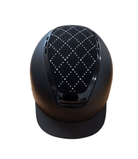 Eurohunter Helmets L 60cm-61cm / Black Eurohunter Helmet Cattai Crossed Crystal