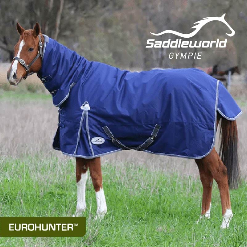 Eurohunter Winter Horse Rugs 4ft0 Eurohunter New Ironbark Combo