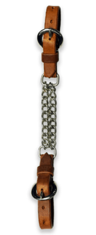 Ezy Ride Bits Harness Ezy Ride Curb Strap Double Chain